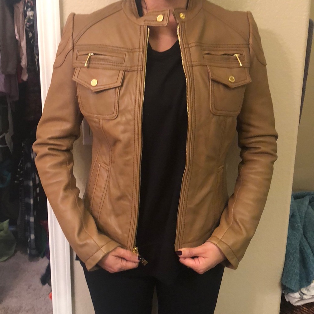 Michael Kors leather jacket